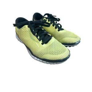 REEBOK Zquick TR Punch Women`s Size 8 - Yellow Running Shoes